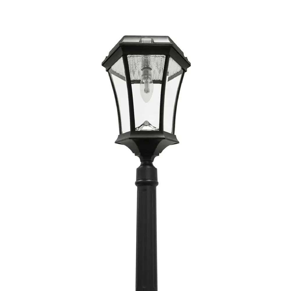 Gama Sonic Victorian Solar Lamp Post 1 Head