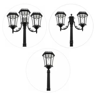 Gama Sonic Victorian Solar Post Lights Series