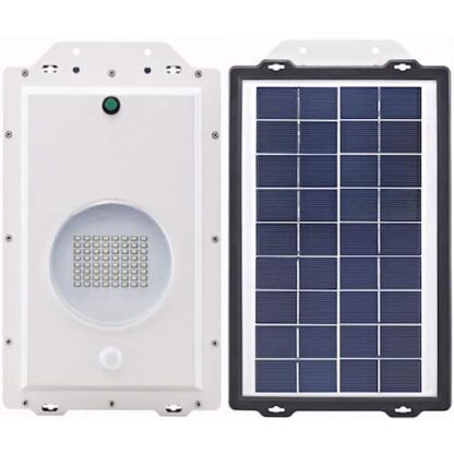 64 LED Commercial Solar Security Light Top and Bottom