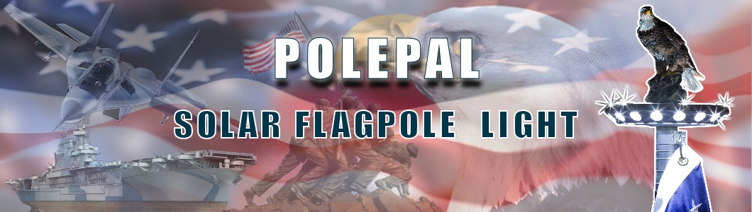 Polepal Solar Light For Flagpole