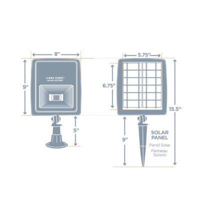 Gama Sonic GS-203 Solar Flood Light