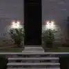 Gama Sonic Architectural Outdoor Solar Wall Light