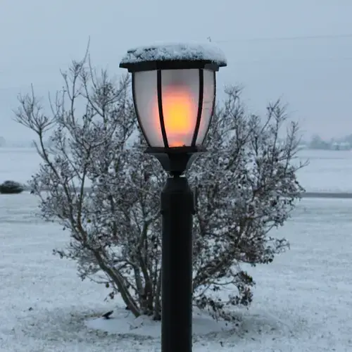 Solar Coach Lights Pole Mount