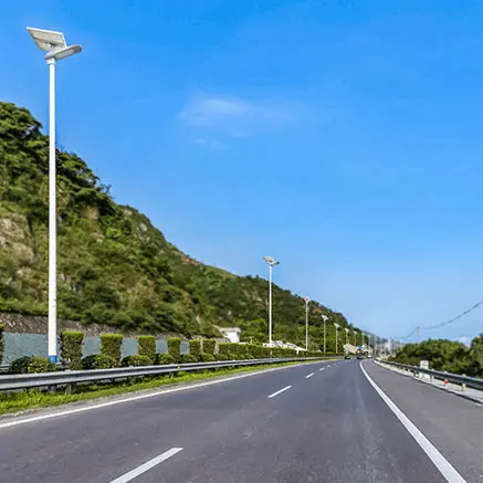 LED solar streetlights