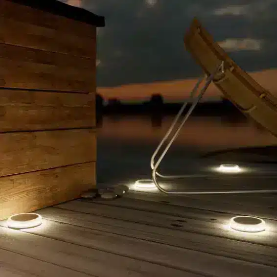 Solar Deck Lighting