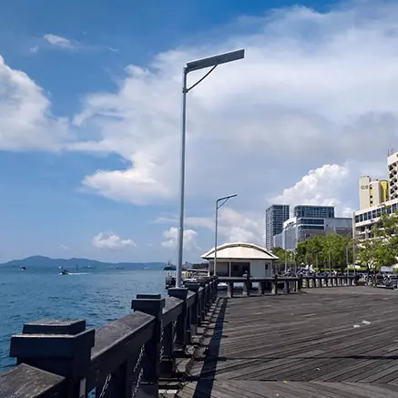 solar powered street Lights