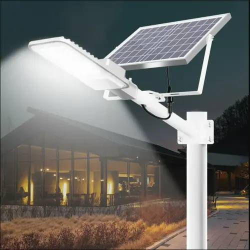 Solar Powered Parking Lot Lights