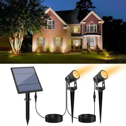 Aponuo Dual Solar Spotlights